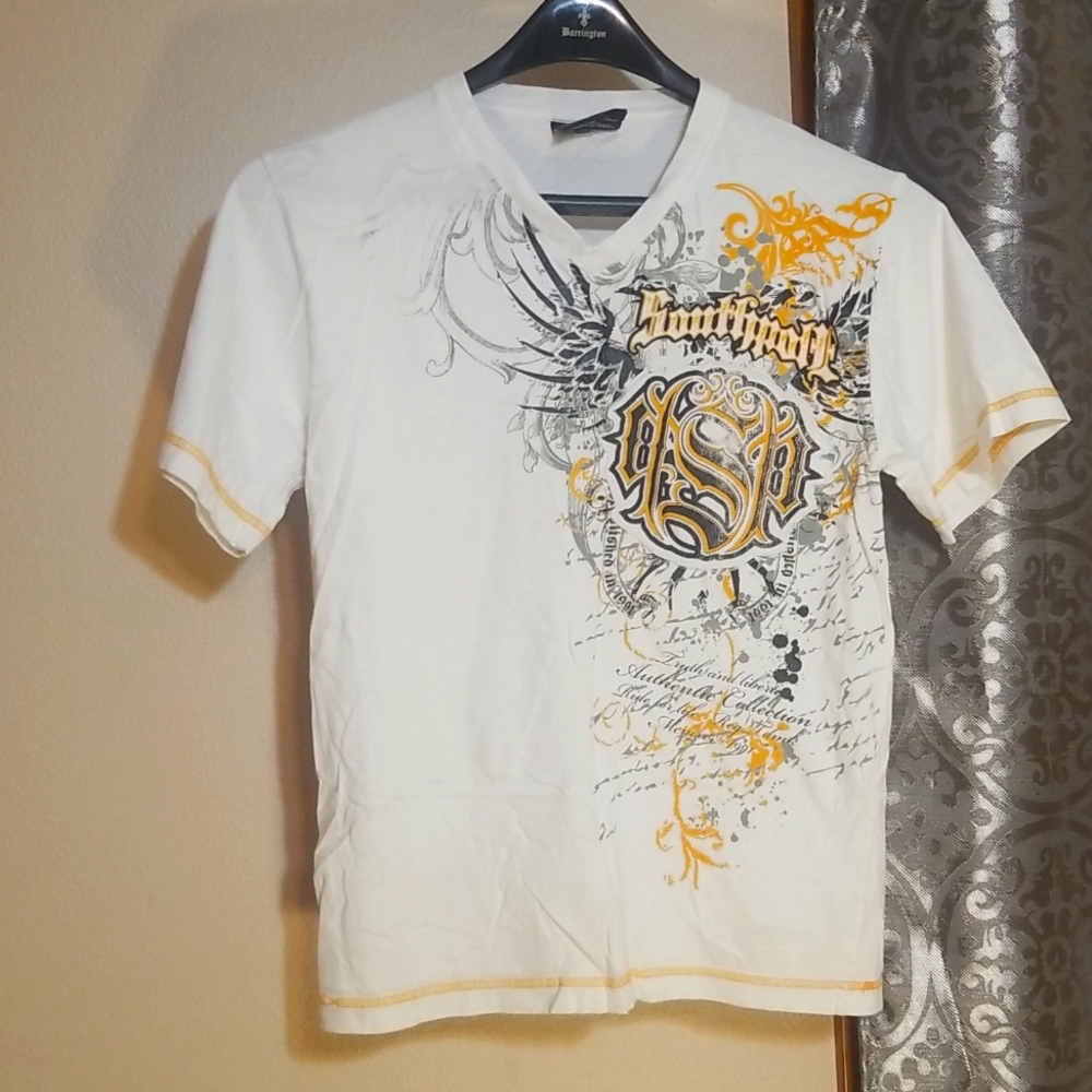 South Pole VTG Medium Vneck Graphic Tshirt